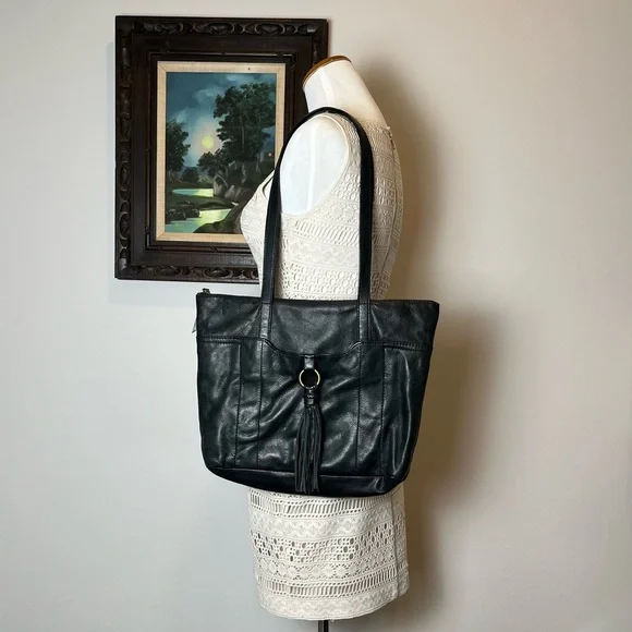 Lucky Brand Leather Tote Bag - Picture 3 of 13